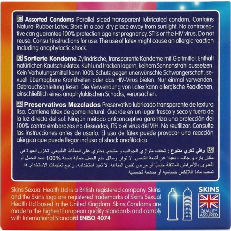SKINS - SURTIDO PRESERVATIVOS PREMIUM PACK 4 - Imagen 4