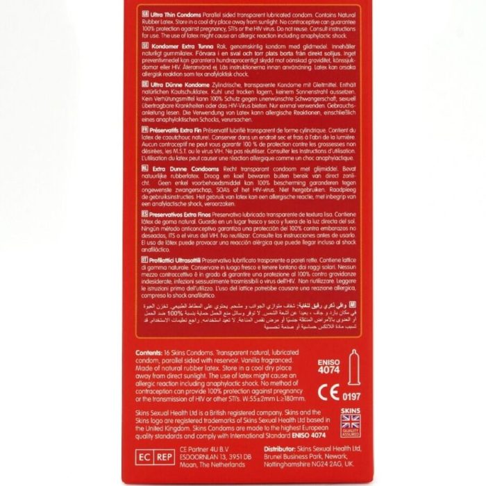 SKINS - ULTRAFINOS PRESERVATIVOS PREMIUM PACK 16 - Imagen 4