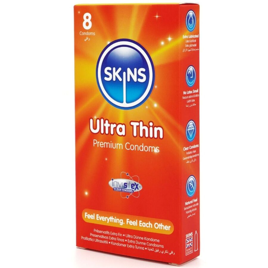 SKINS - ULTRAFINOS PRESERVATIVOS PREMIUM PACK 8 - Imagen 2