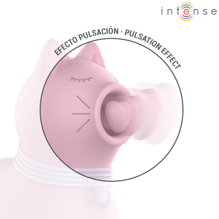 INTENSE - MARIE ESTIMULADOR CON LENGUA EFECTO PULSACIÓN ROSA - Imagen 5