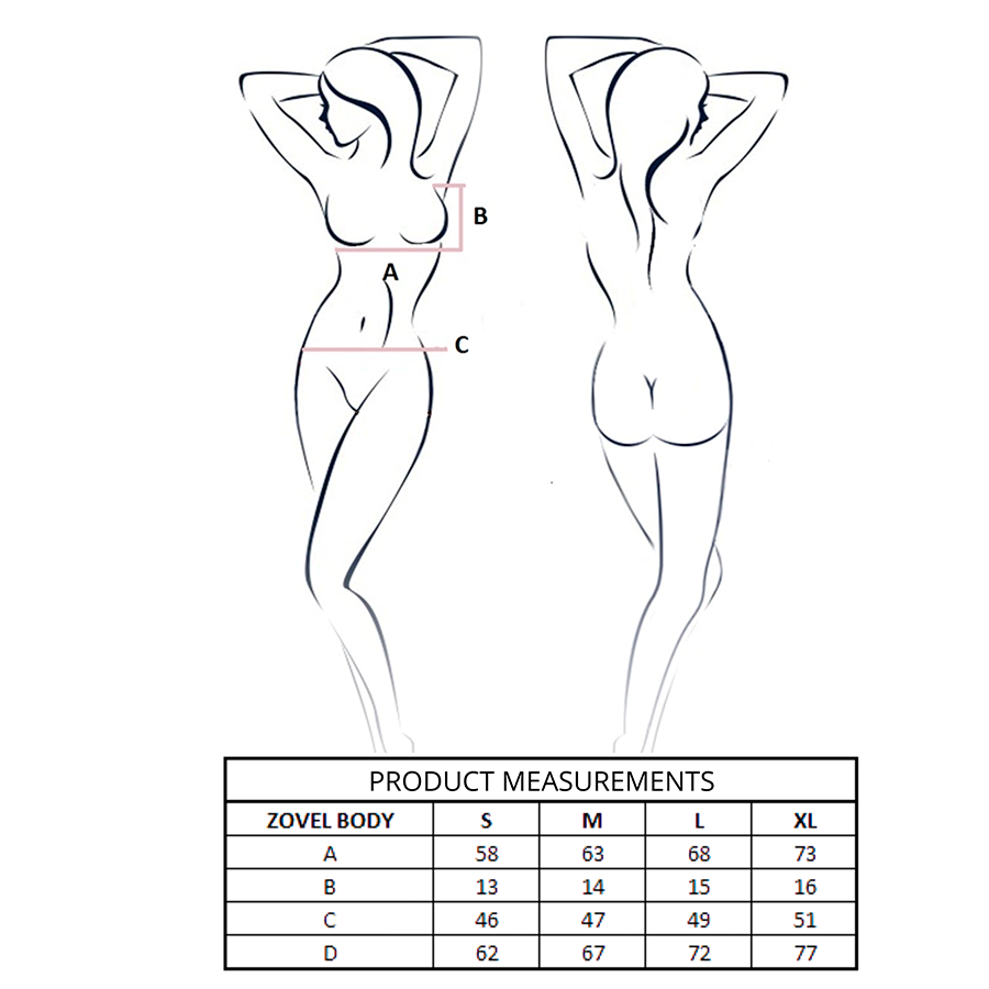PASSION - ZOVEL BODY ROSA CLARO S/M - Imagen 4