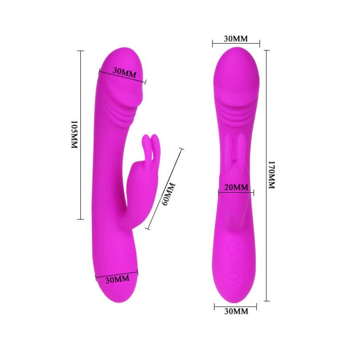 PRETTY LOVE - SMART VIBRADOR CON RABBIT 30 MODOS HUNTER - Imagen 5