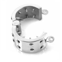 METAL HARD - ANILLO CASTIDAD ANTI-ERECCIÓN - Imagen 2
