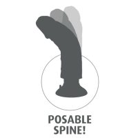 KING COCK - DILDO VIBRADOR 25.5 CM NATURAL - Imagen 5