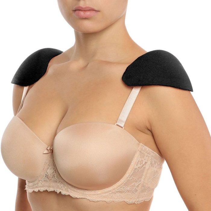 BYE-BRA - PROTECTORES HOMBRO SOSTEN NEGRO - Imagen 3