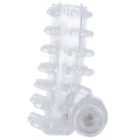 CASUAL LOVE - RING FUNDA PENE VIBRADOR TRANSPARENTE - Imagen 3