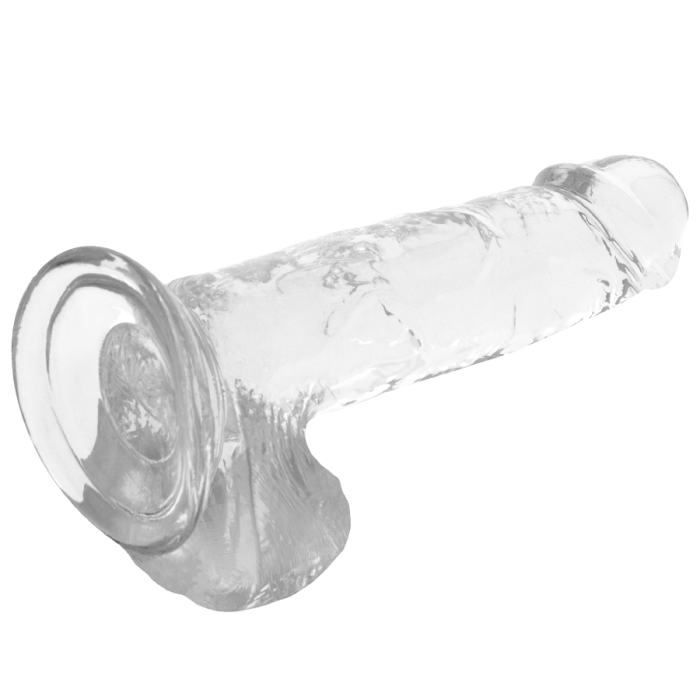 X RAY - CLEAR DILDO REALISTA TRANSPARENTE 20 CM -O- 4.5 CM - Imagen 3