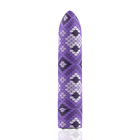 CUSTOM BULLETS - BALA RECARGABLE SNAKE LILA 10 INTENSIDADES - Imagen 3