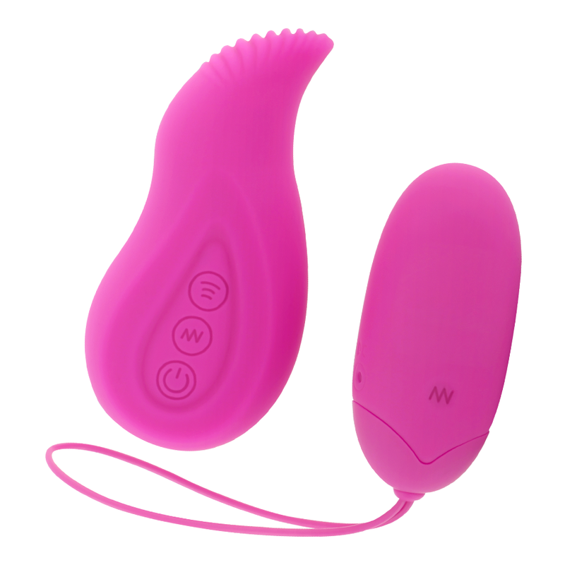 MORESSA - EDGAR SET DUO HUEVO REMOTO Y MANDO CON VIBRACIÓN INCORPORADA PREMIUM SILICONE CONTROL REMOTO - Imagen 2