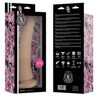 DELTA CLUB - DILDO REALISTA NATURAL SILICONA MEDICA 23 CM -O- 4.5 CM - Imagen 2