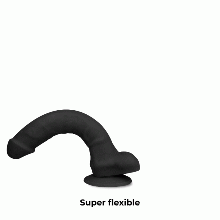 COCK MILLER - ARNES + DILDO SILICONA DENSITY COCKSIL ARTICULABLE NEGRO 13 CM - Imagen 4